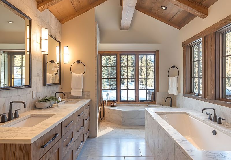 Elegant Master Bathrooms